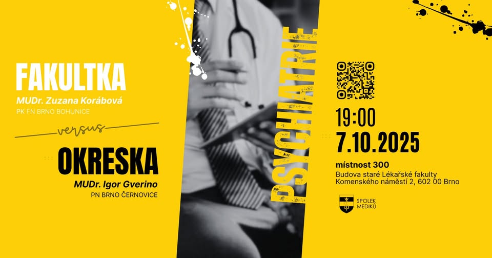 Fakultka vs. Okreska: Psychiatrie