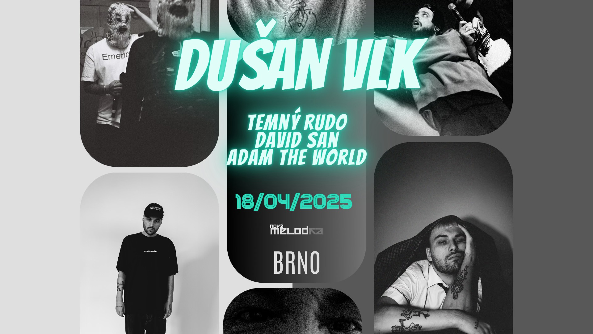 DUŠAN VLK & TEMNÝ RUDO NA MELODCE