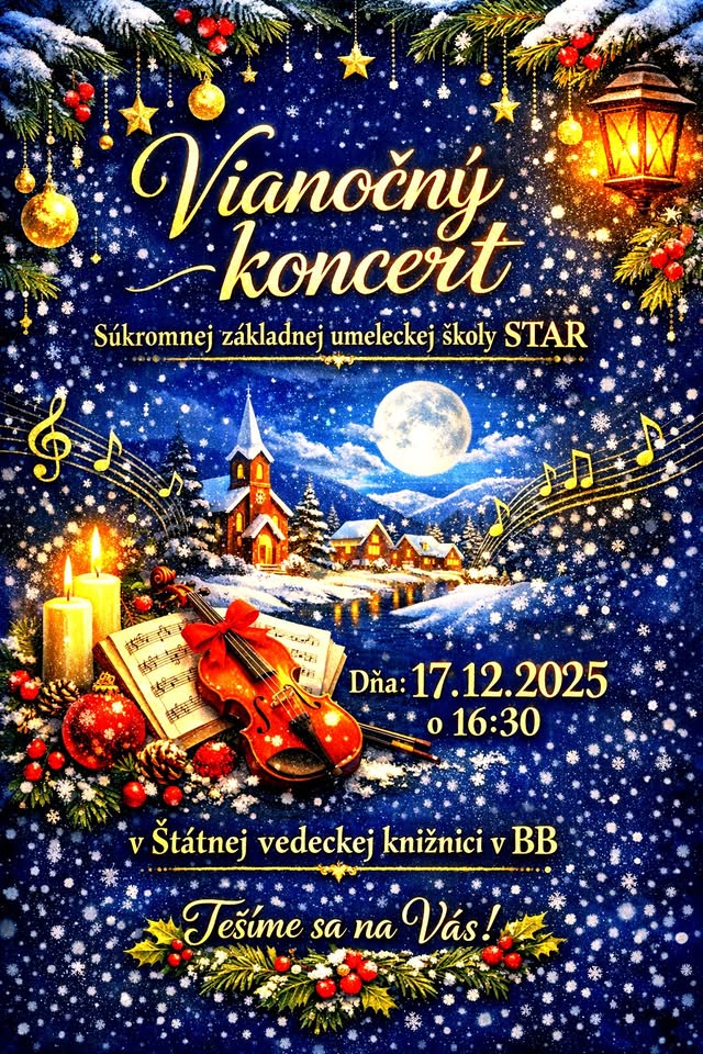 Vianočný koncert 🎄