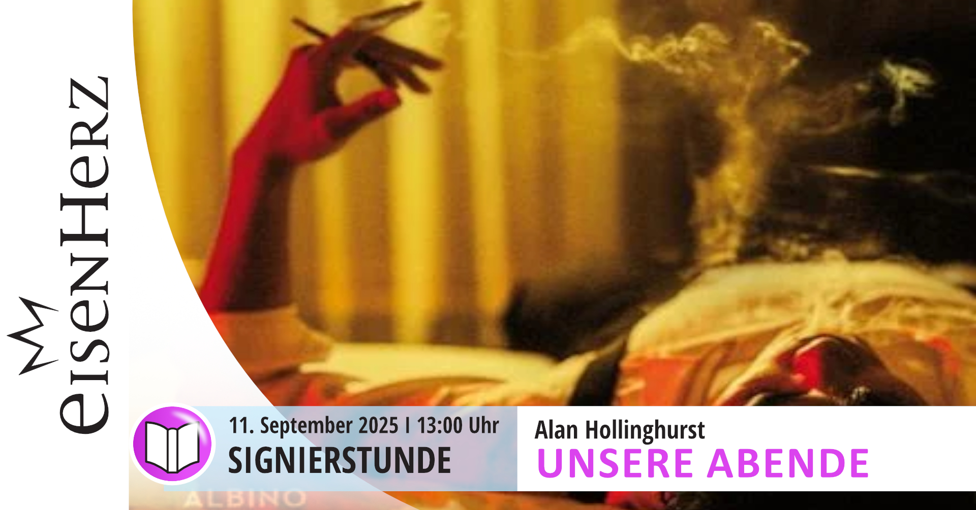 Signierstunde: Alan Hollinghurst - Unsere Abende