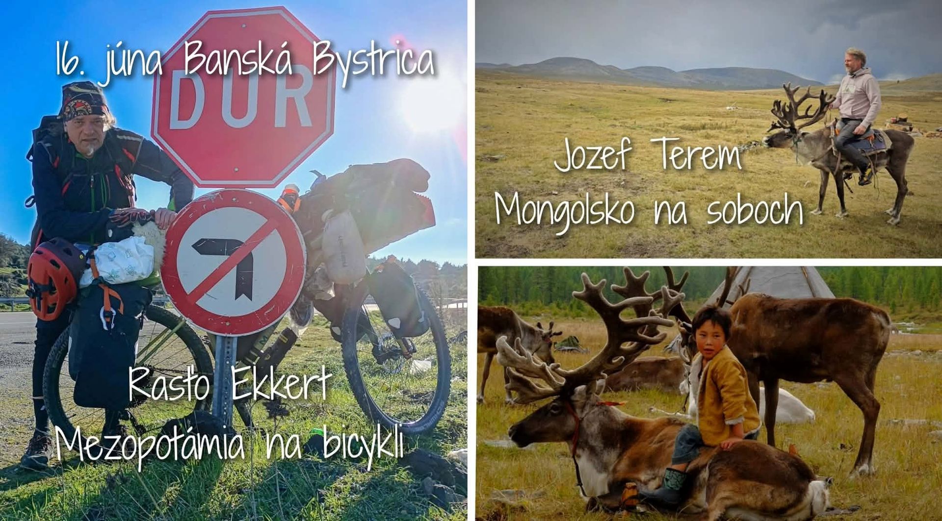 Po Mongolsku na soboch a do Turecka na bicykli! Zažite dve šialené expedície v jeden večer