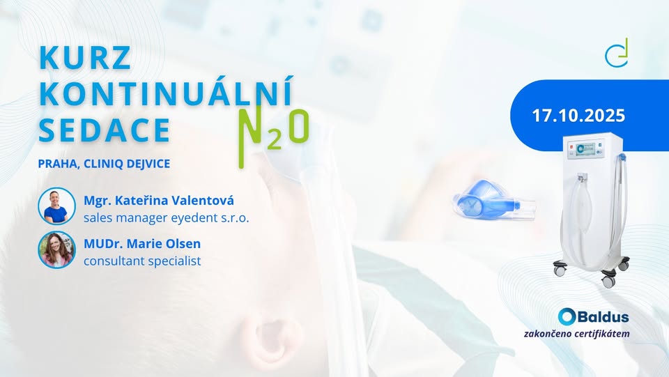 Kurz kontinuální sedace N₂O