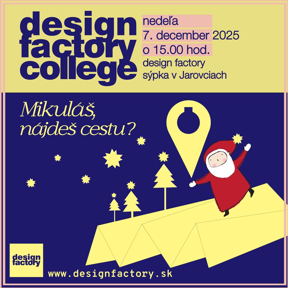design factory college: Mikuláš! Nájdeš cestu?