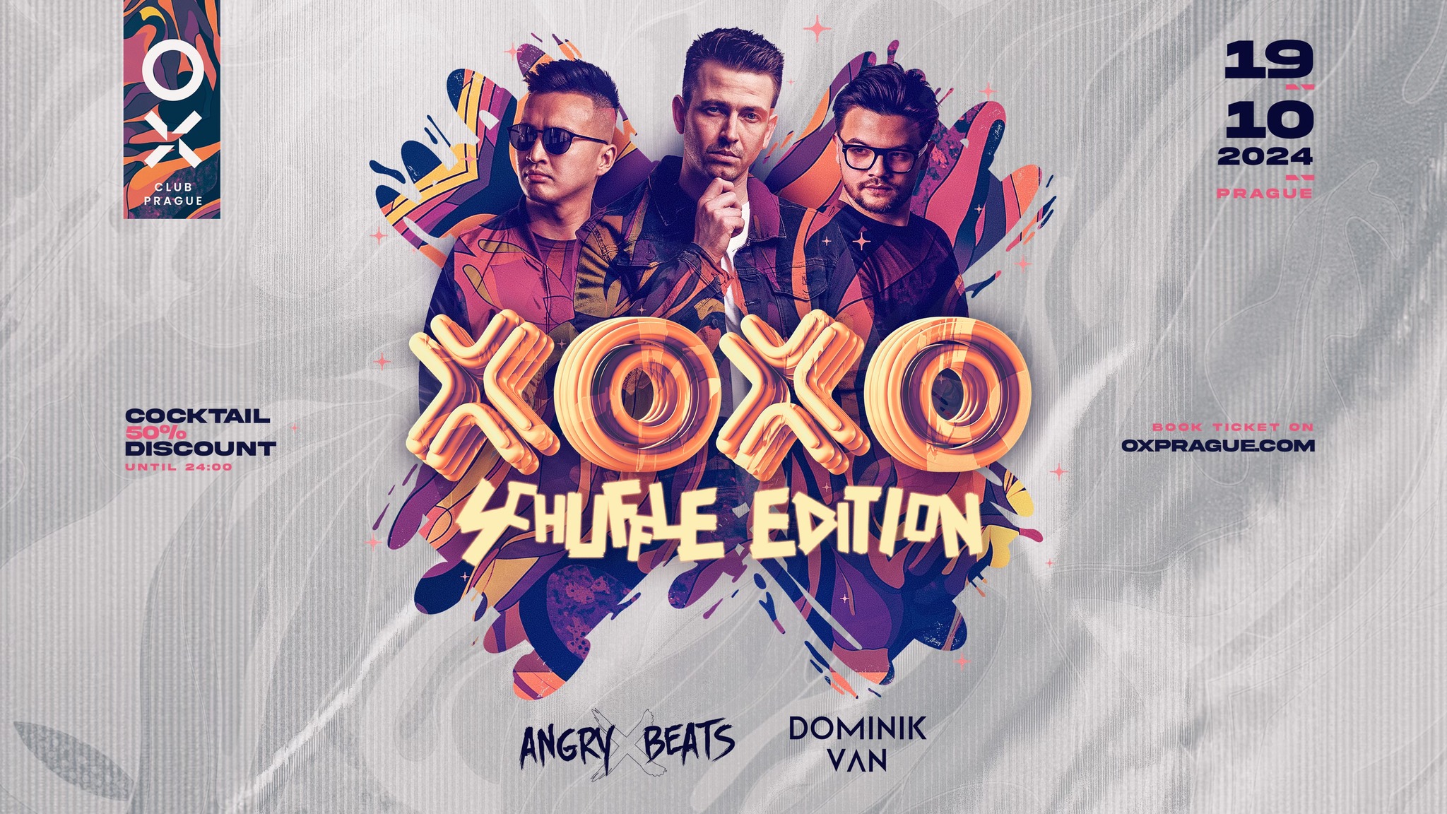 XOXO SHUFFLE EDITION | 19.10.2024 | OX Club Pragu.