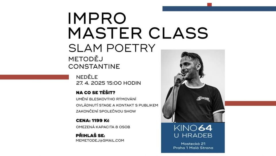 Slam Poetry Master Class