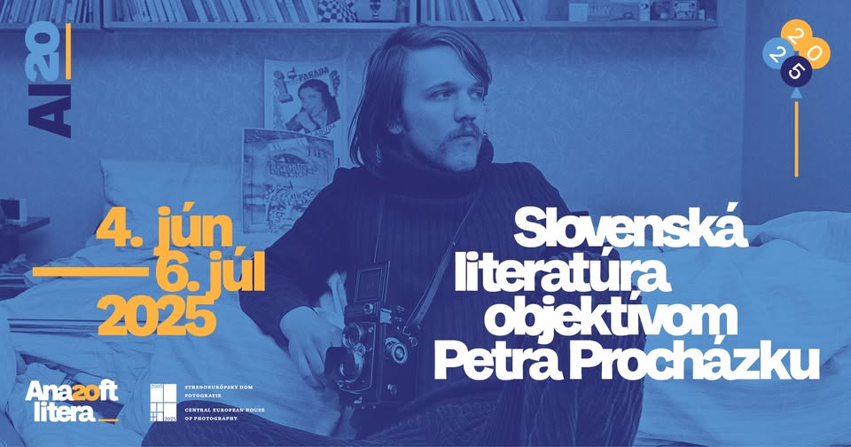 Vernisáž výstavy Slovenská literatúra objektívom Petra Procházku
