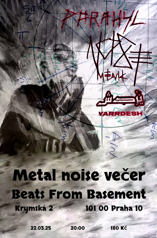 PARAHYL // NOISE MELNIK // YARRDESH v Basementu