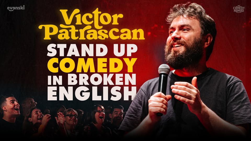 Stand up Comedy in broken English • Victor Patrascan in Amsterdam