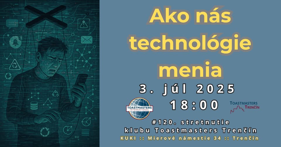 #120. stretnutie klubu Toastmasters Trenčín