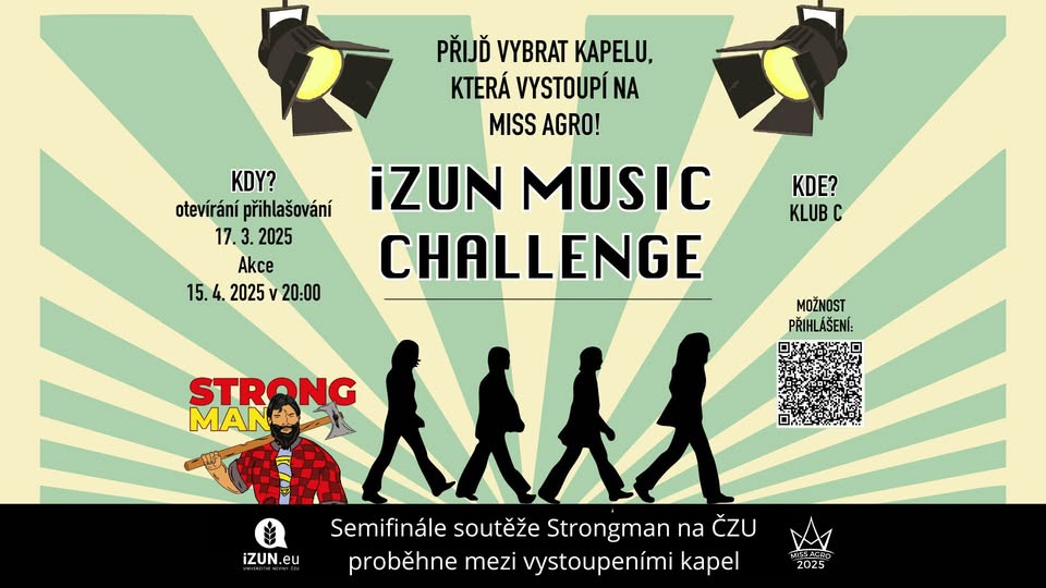 iZUN Music Challenge + semifinále Strongmana 2025