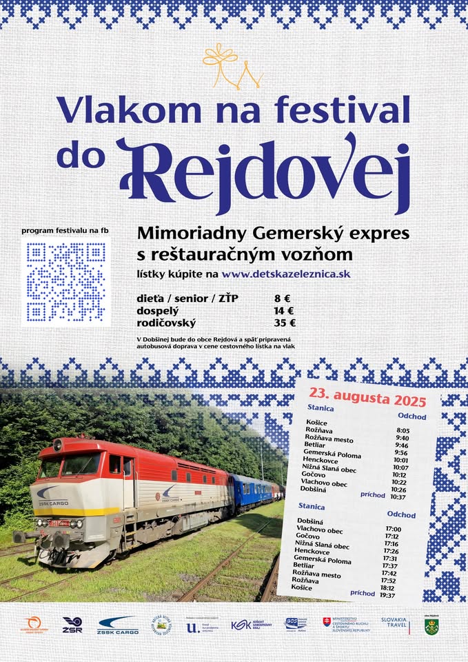 VLAKOM NA FESTIVAL DO REJDOVEJ