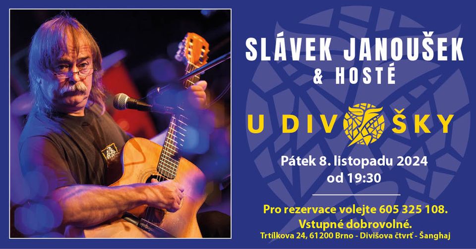 Slávek Janoušek & Kapela v Brně U Divošky