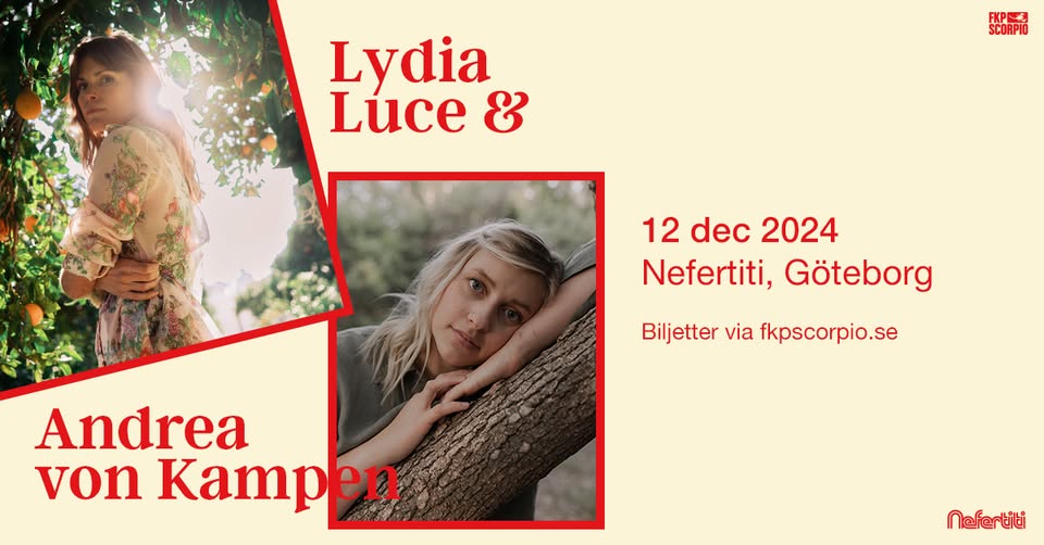 Lydia Luce + Andrea von Kampen | Göteborg