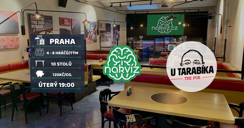 Na Kvíz do The Pub Praha 1 v úterý