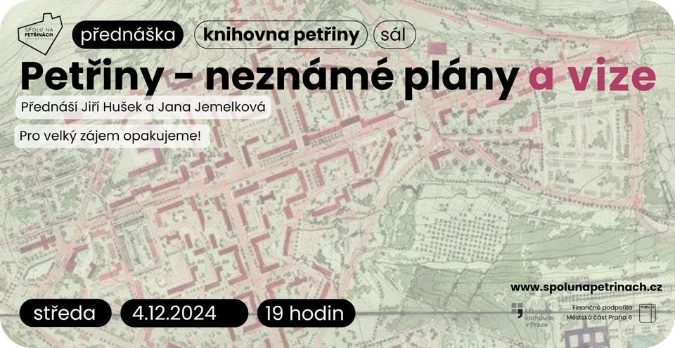 PETŘINY – neznámé plány a vize