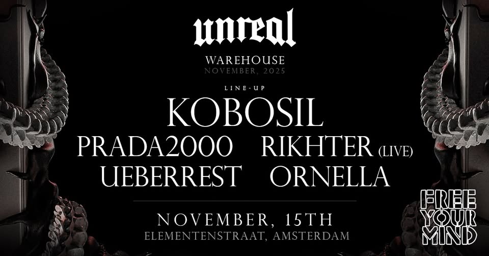 Unreal x FYM Warehouse Elementenstraat