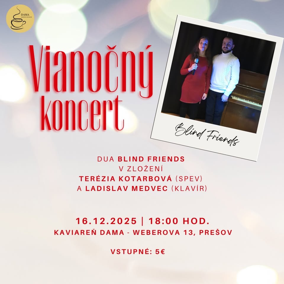 Duo Blind Friends - Vianočný koncert