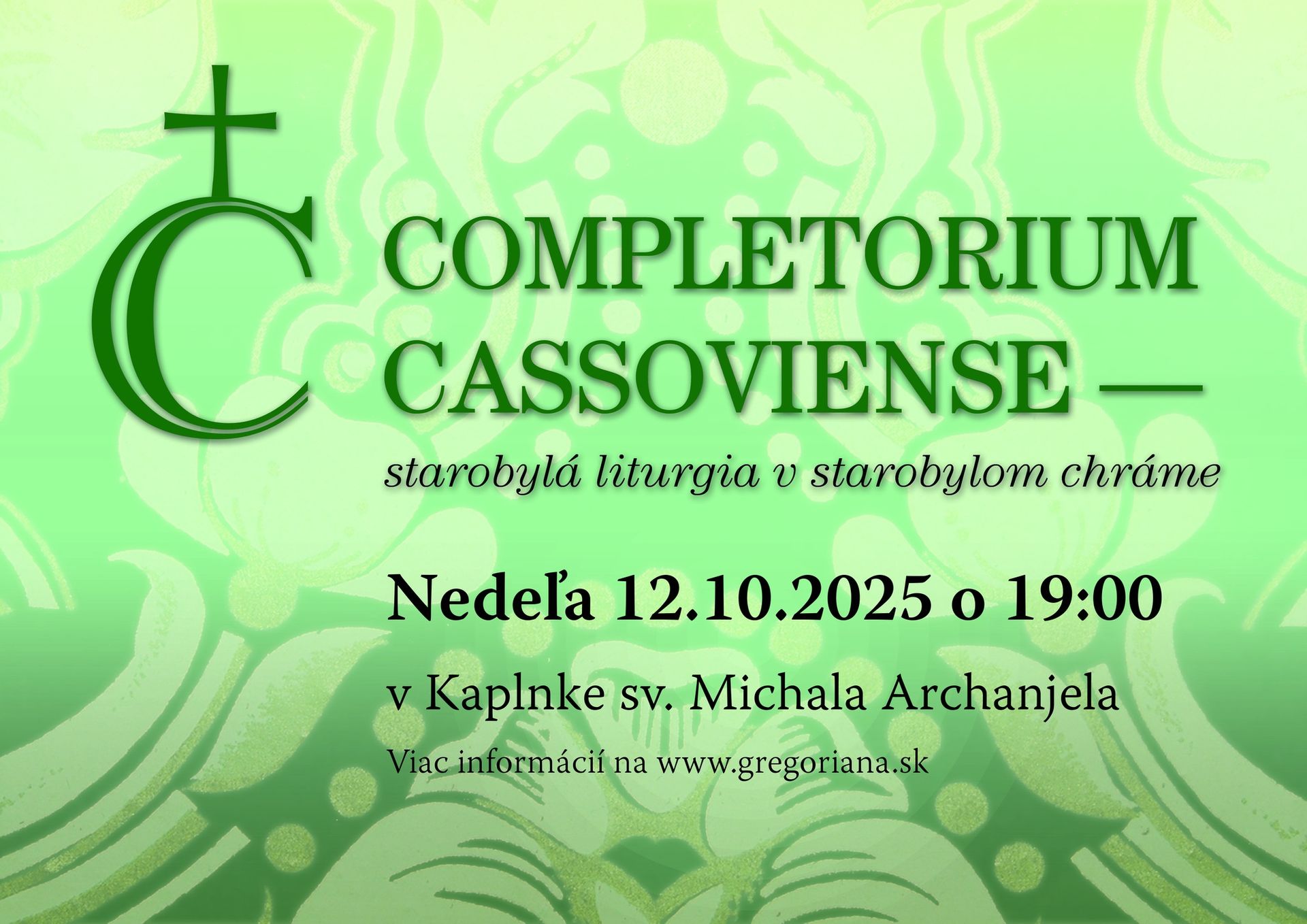 Compline Cassoviense 136