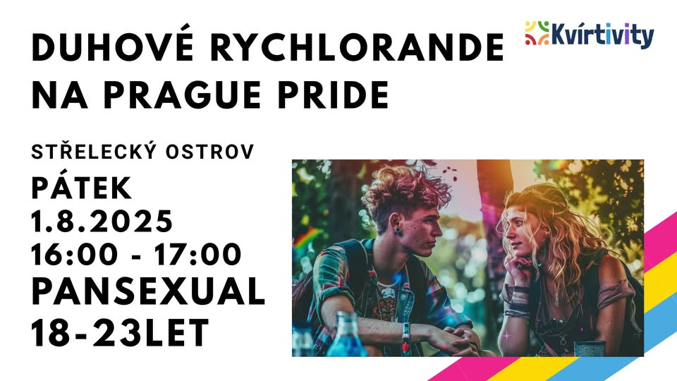 Duhové rychlorande pro pansexuály 18-23 let