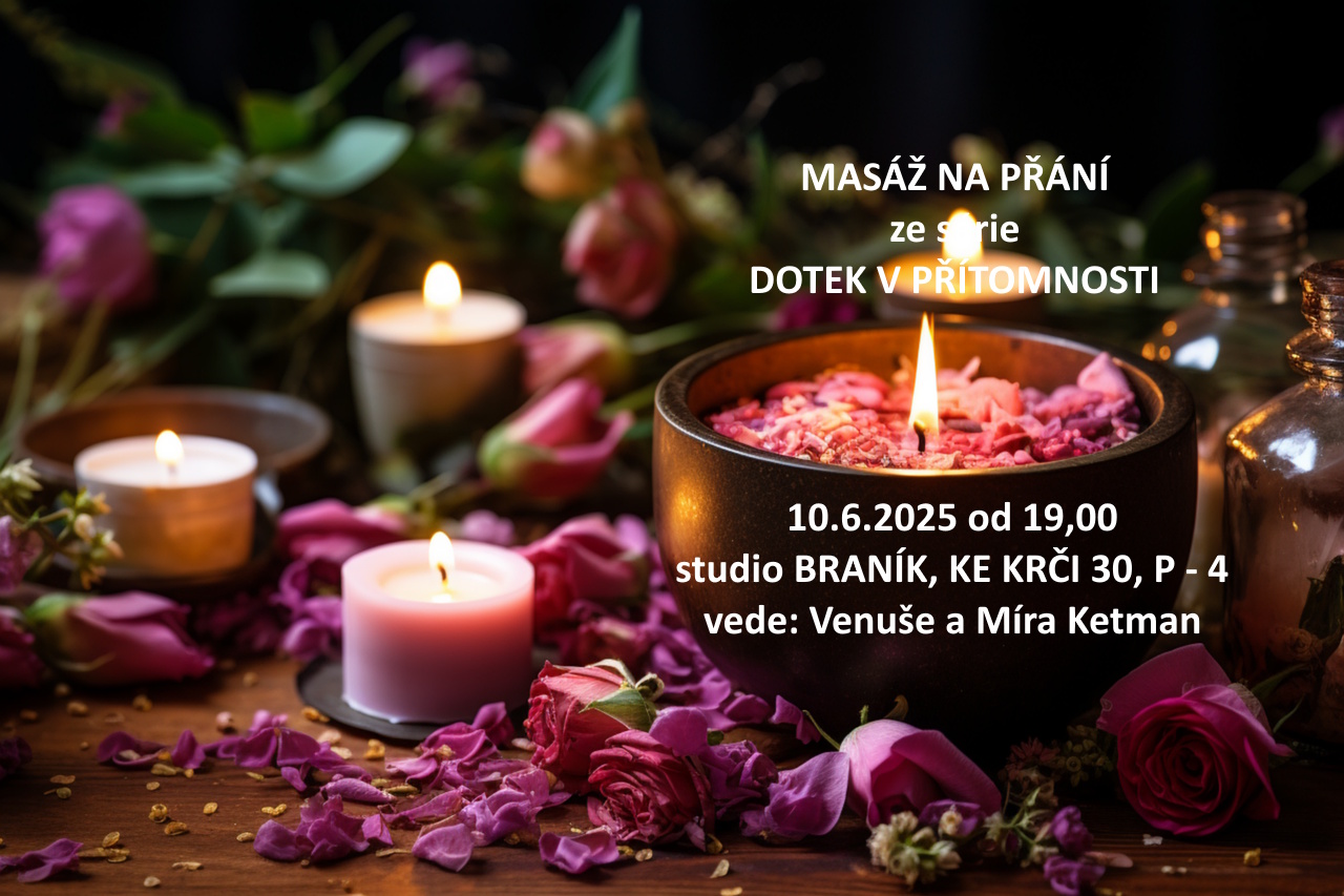 MASÁŽ NA PŘÁNÍ ze série  Dotek v přítomnosti