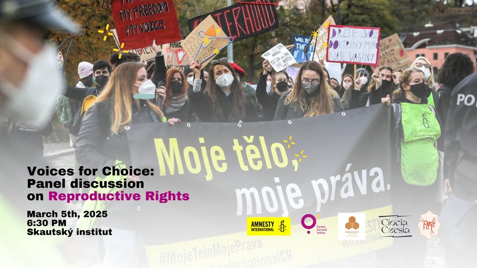 Voices for Choice: Panelová diskuze o reprodukčních právech (CZ and ENG)