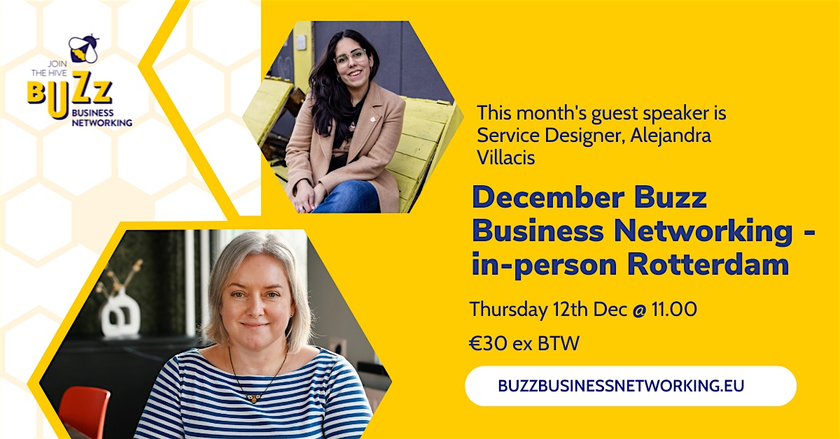Dec 2024 Buzz Business Networking Meet Up – Rotterdam
