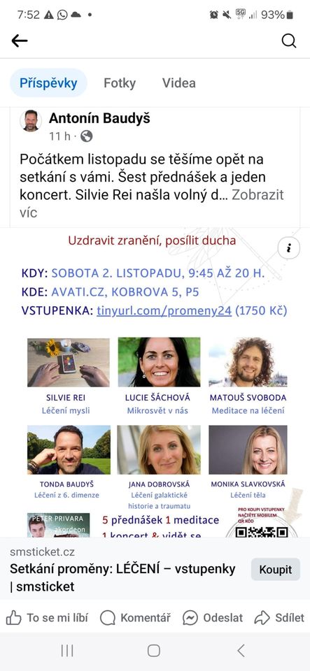 2. Setkání proměny - LÉČENÍ