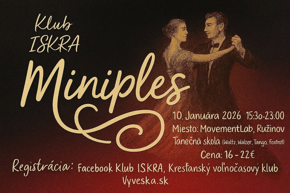 ✨ISKRA✨ Mini ples (Tanečná škola a tanečná párty)
