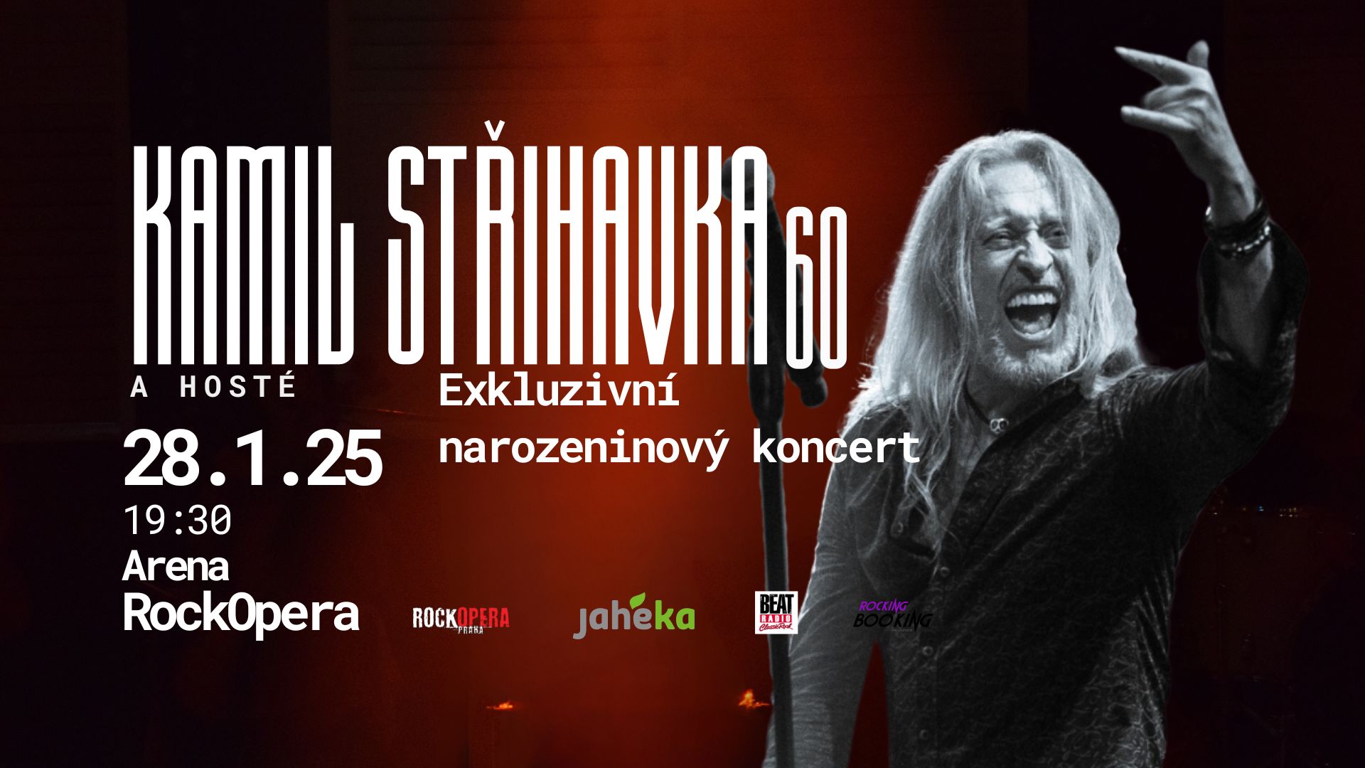 Kamil Střihavka 60 - exkluzivní narozeninový koncert