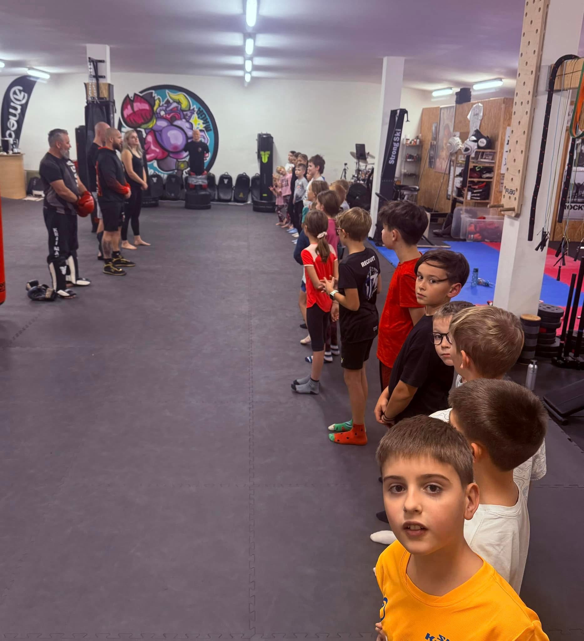 Zkoušky Krav Maga K-1/ K2 level pro děti