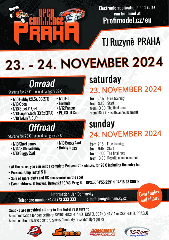 Open Challenge Prague RC race Onroad/Offroad