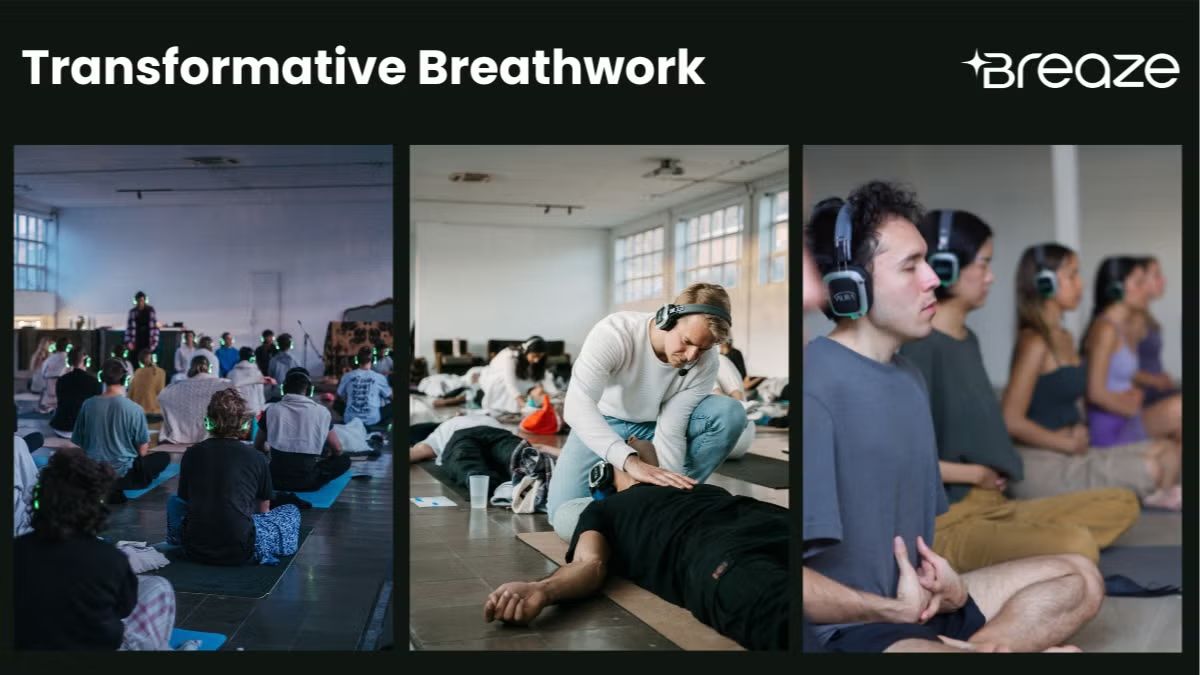 🎧 Transformative Breathwork with Headphones (🗣️ENG + CAS)