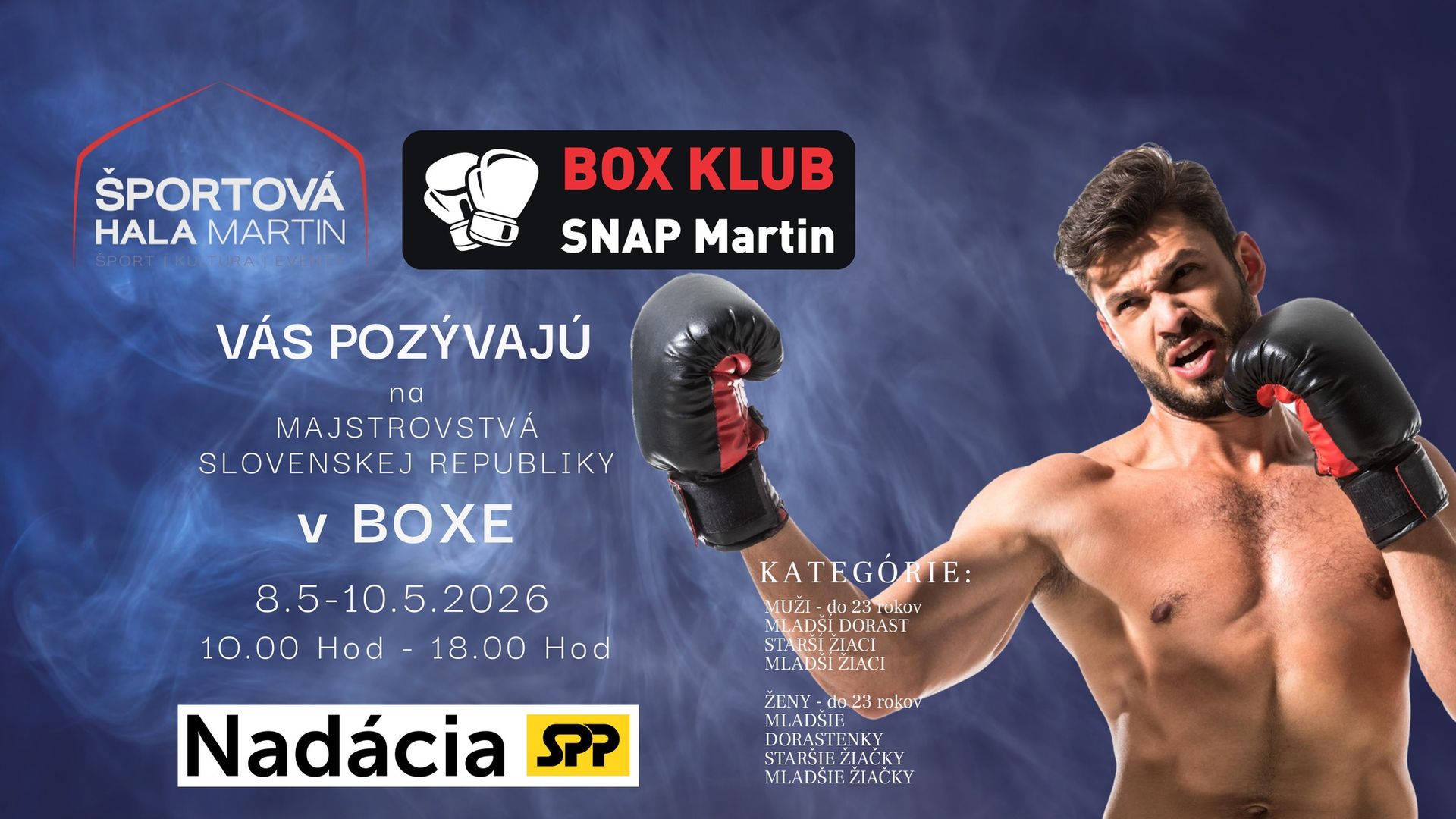 MAJSTROVSTVÁ SLOVENSKEJ REPUBLIKY V BOXE DO 23 ROKOV