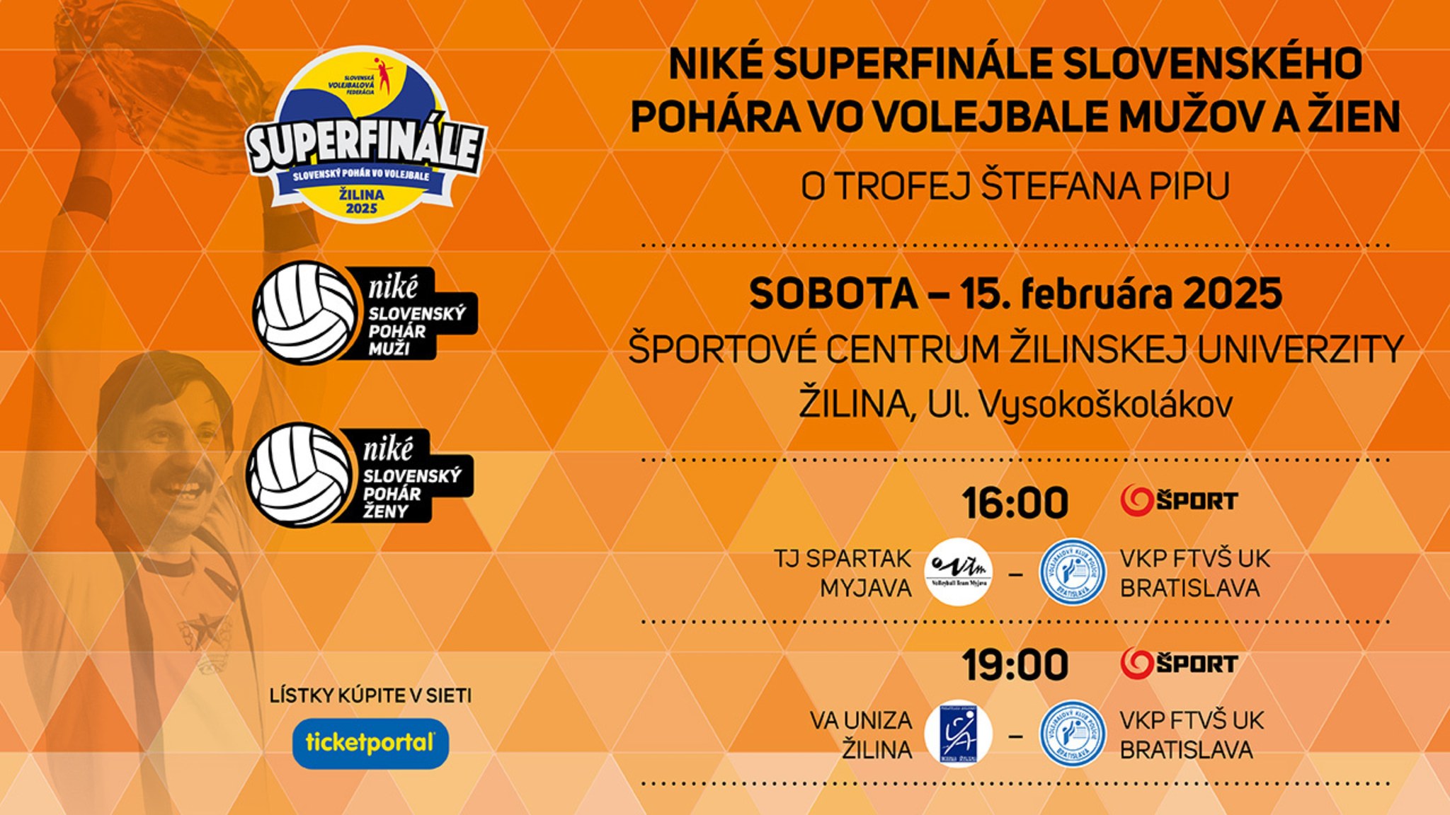 Niké Superfinále Slovenského pohára vo volejbale mužov a žien