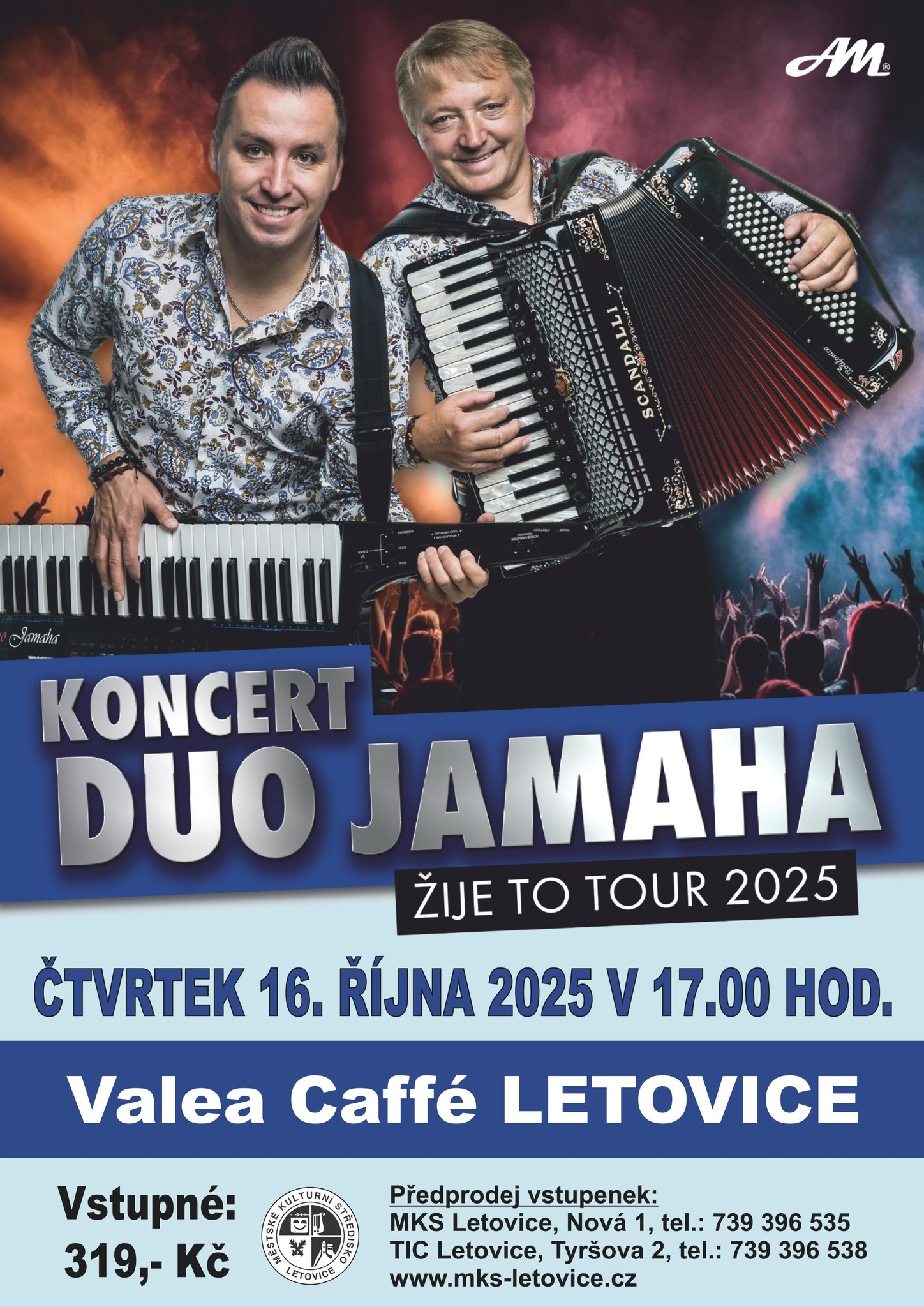 Koncert DUO JAMAHA Letovice