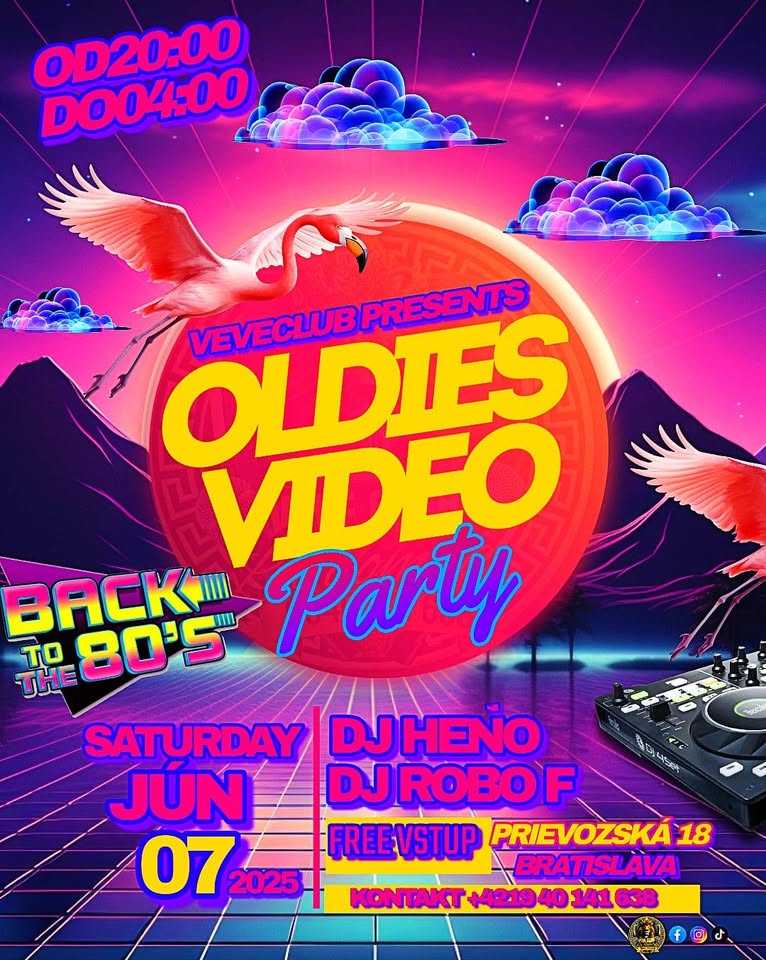 video oldies párty 80’s 90's