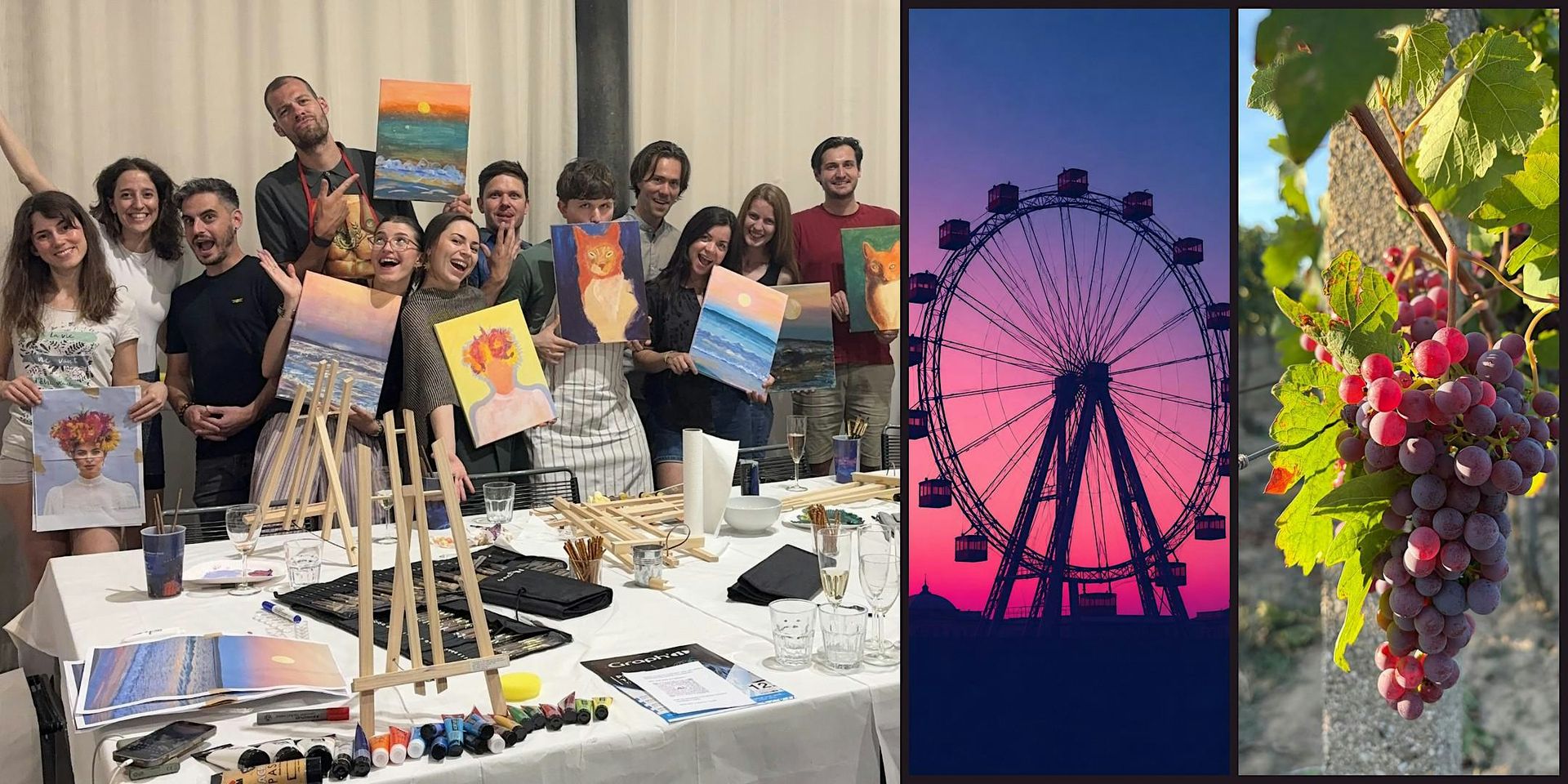 Sturmzeit · Paint & Sip Malabend mit Prosecco