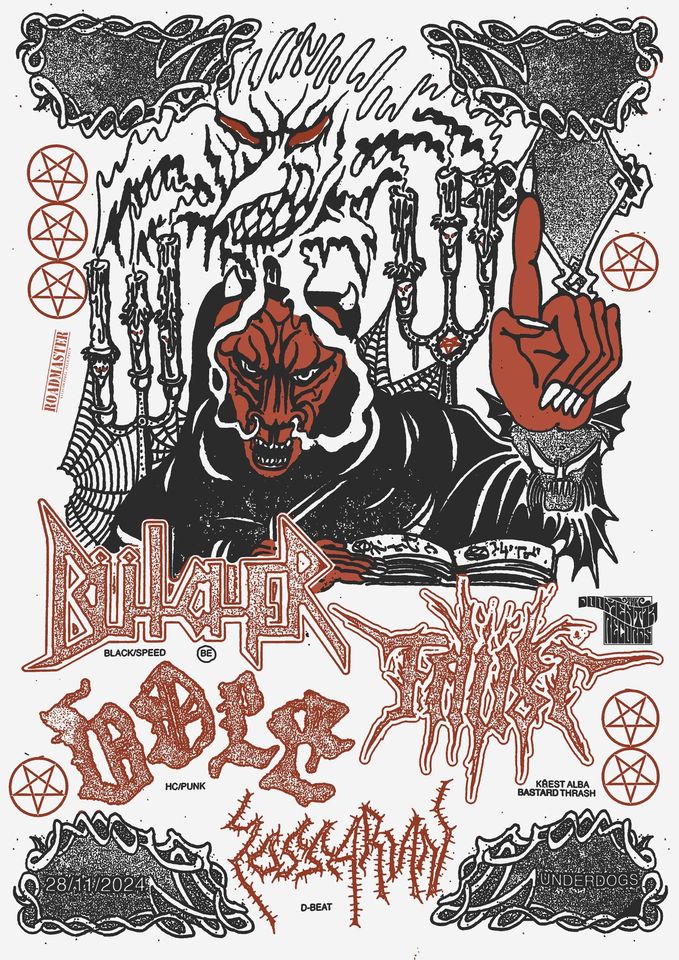 FAÜST - Death Galore Release Party with BÜTCHER, VOLE & YOSSARIAN