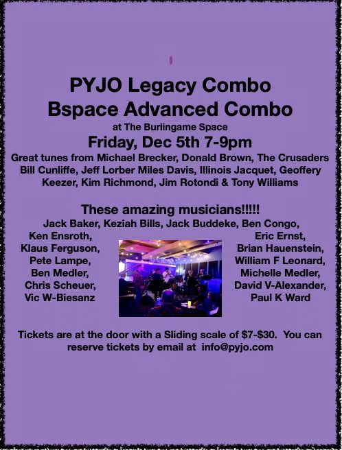 Friday Night Jazz at the Burlingame Space