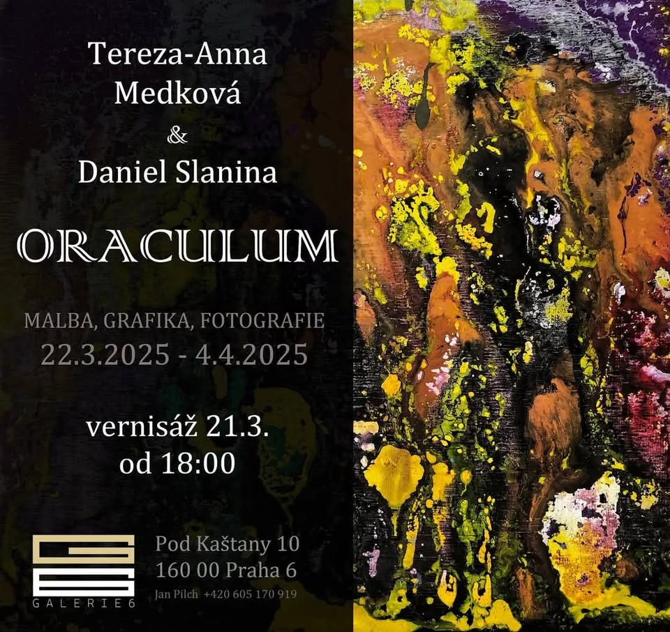 ORACULUM - VERNISÁŽ MEDKOVÁ & SLANINA