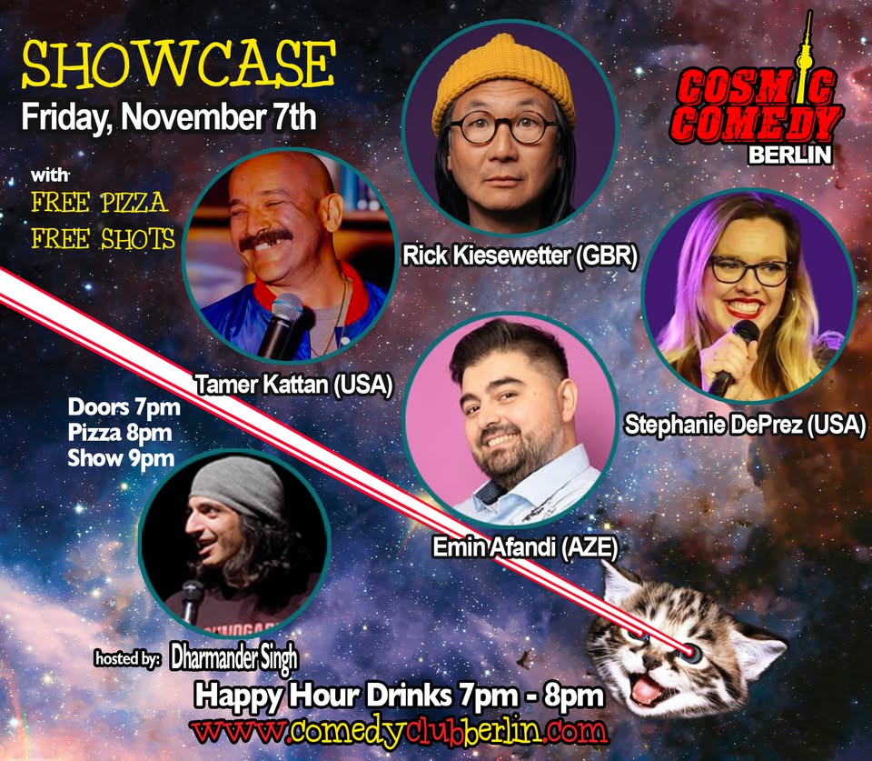 Cosmic Comedy Berlin SHOWCASE FRIDAY