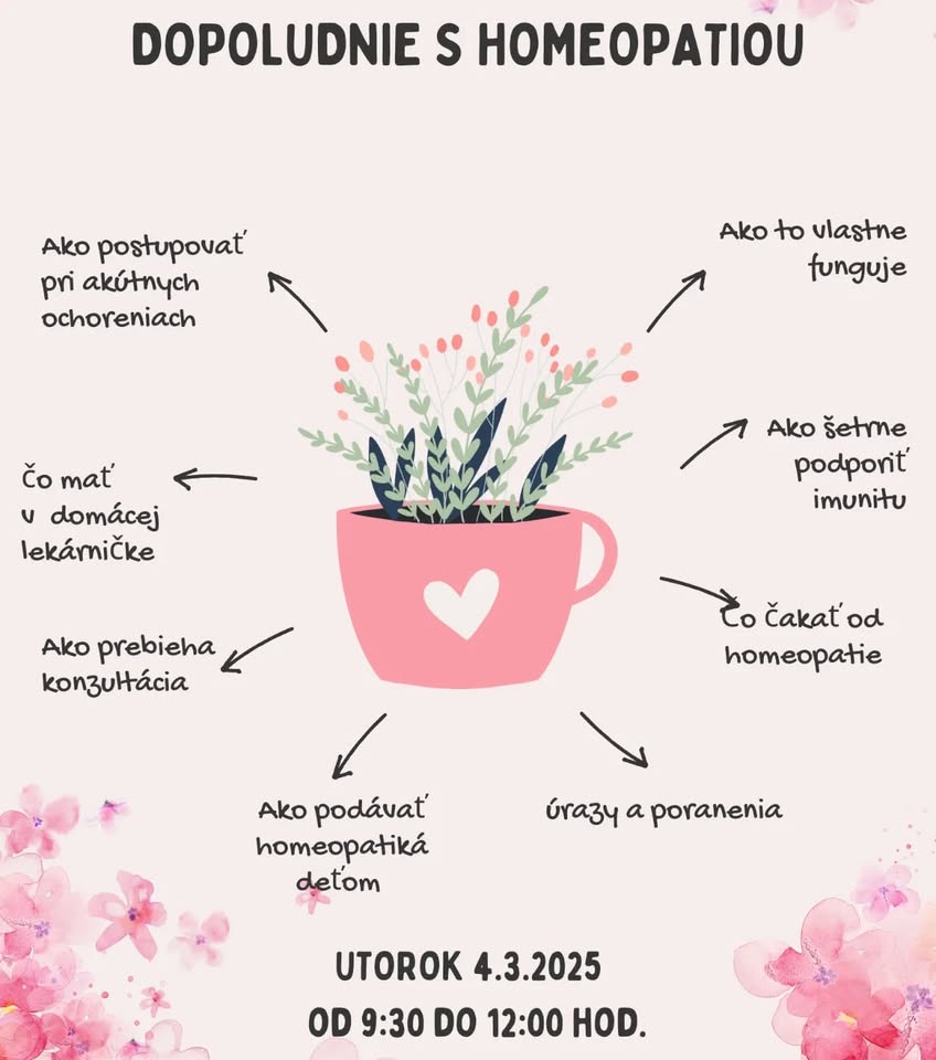 Dopoludnie s homeopatiou