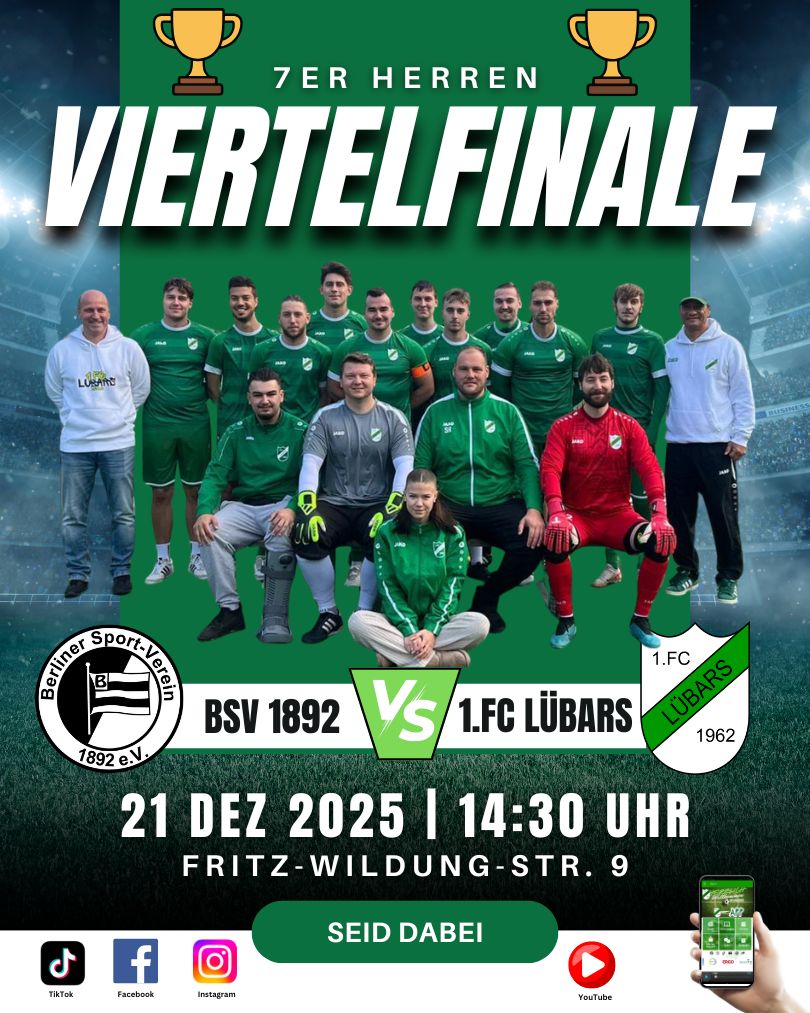 Viertelfinale Berlin-Pokal 7er Herren