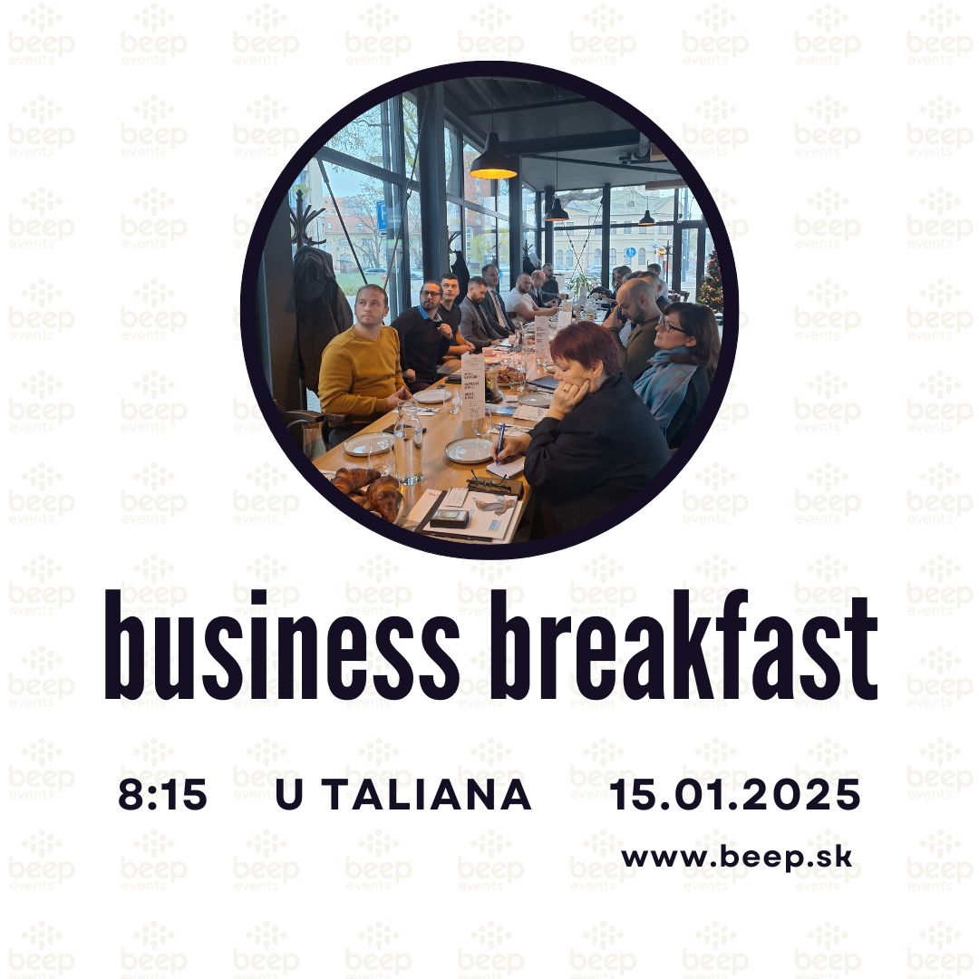 Bratislava networking business breakfast U Taliana