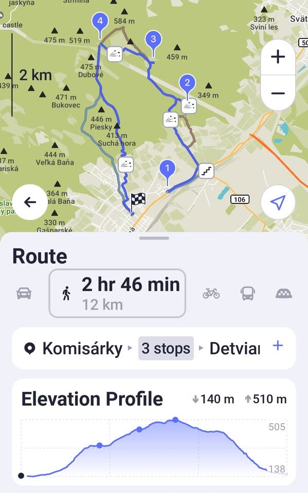 Sunday Lazy Hike. 10:30. Komisarky, Sakrakopec, Biely Kriz, Detvianska. 4 Hours