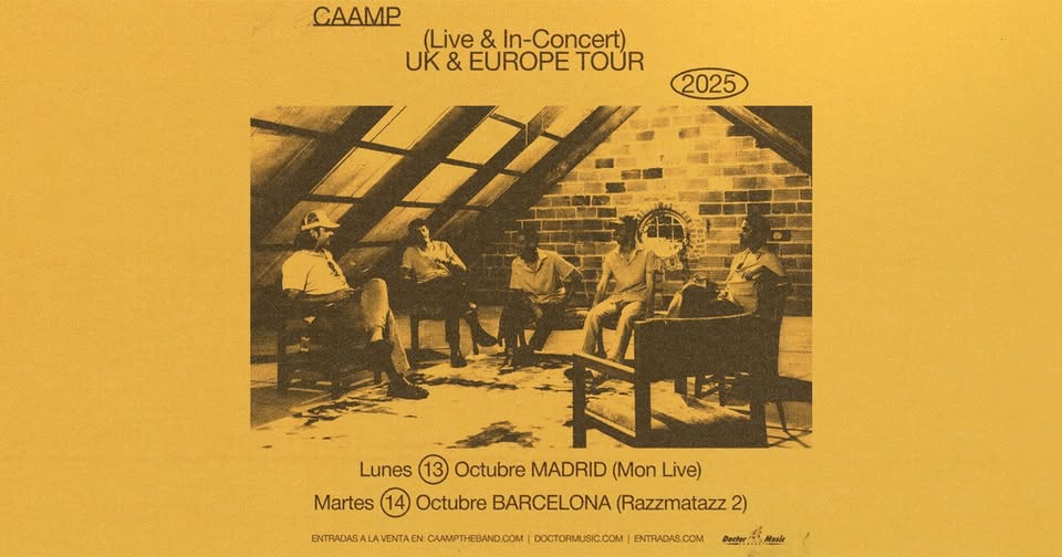Caamp en Barcelona