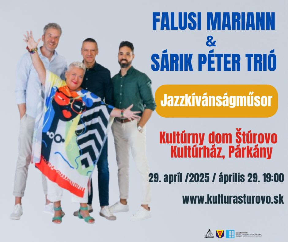 FALUSI MARIANN és a SÁRIK PÉTER TRIÓ