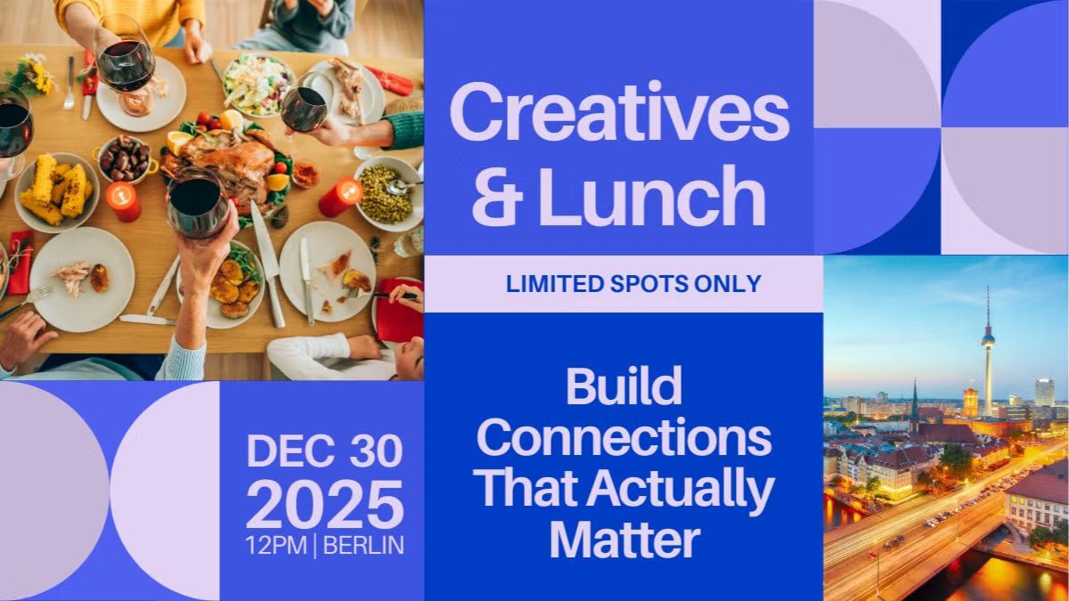 [Register with LUMA!!] Makers Klub: Creatives Lunch & Networking