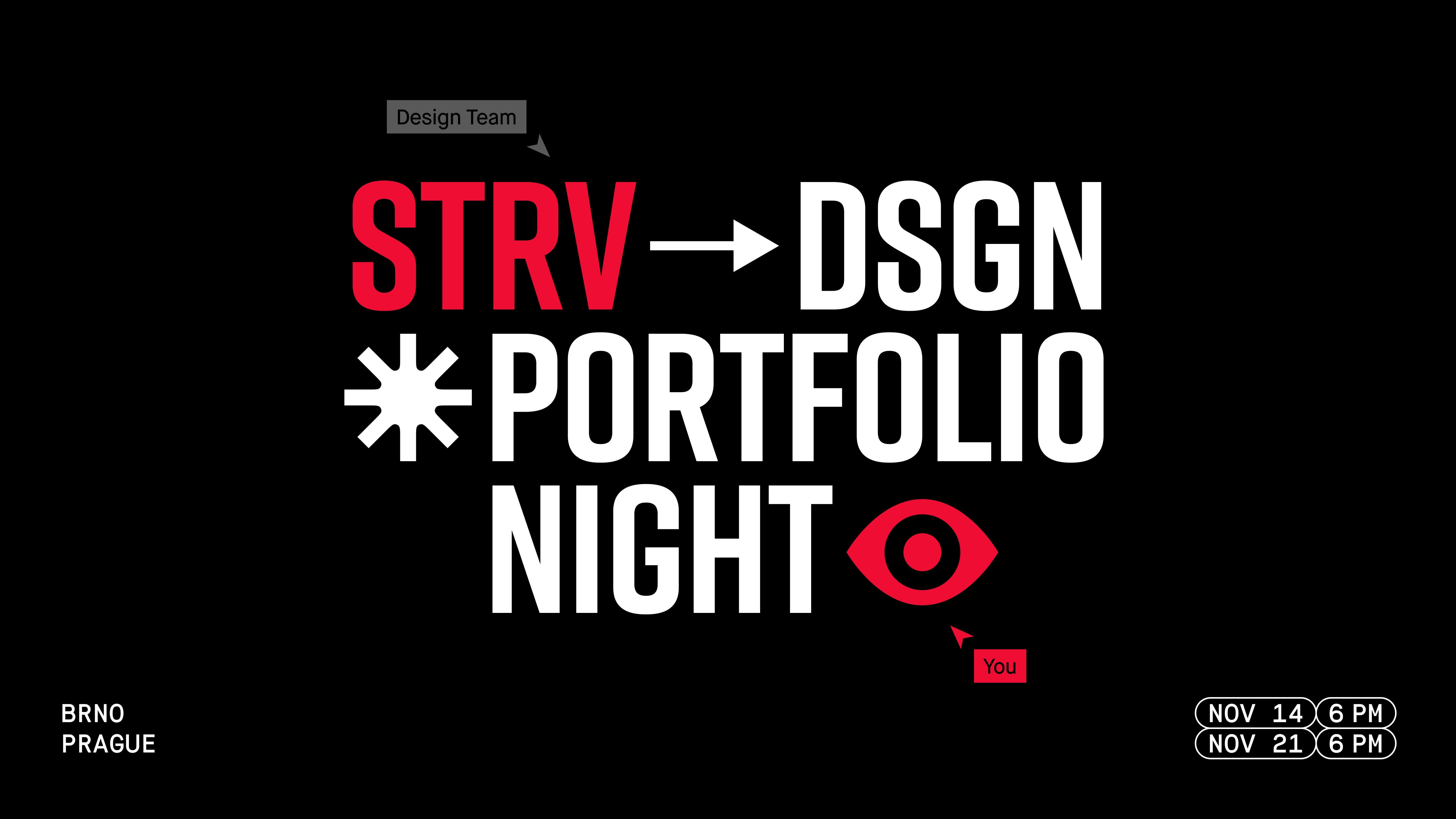 Design Portfolio Night in Prague