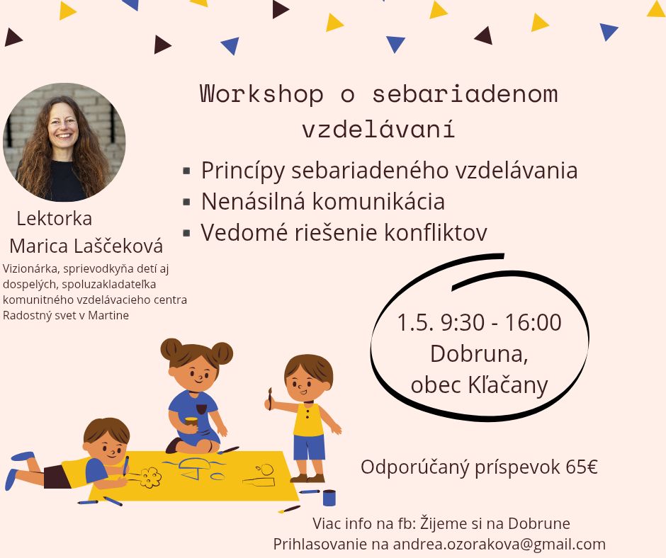 Workshop o sebariadenom vzdelávaní